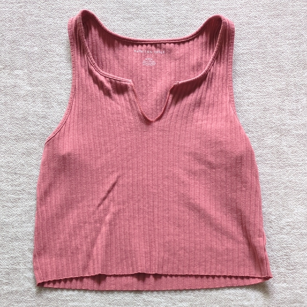 American Eagle Cropped Tank Top